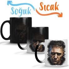 Baskı Dükkanı Frankenstein 02 Sihirli Kupa Bardak Porselen