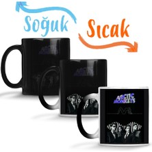 Baskı Dükkanı Arctic Monkeys Sihirli Kupa Bardak Porselen