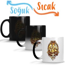 Baskı Dükkanı Choose Eletric Sihirli Kupa Bardak Porselen