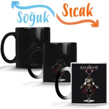 Baskı Dükkanı Assassins Creed Sihirli Kupa Bardak Porselen