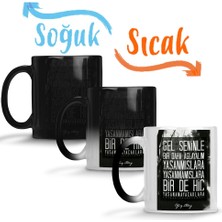 Baskı Dükkanı Oğuz Atay Söz Sihirli Kupa Bardak Porselen