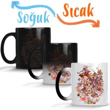 Baskı Dükkanı Ragnarok Monstros E Guerreiros Sihirli Kupa Bardak Porselen