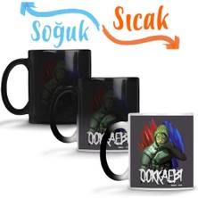 Baskı Dükkanı Rainbow Six Dokkaebi Sihirli Kupa Bardak Porselen