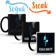 Baskı Dükkanı Call Of Duty Sihirli Kupa Bardak Porselen