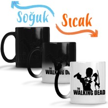 Baskı Dükkanı The Walking Dead Sihirli Kupa Bardak Porselen