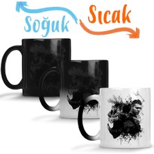 Baskı Dükkanı Ikon Welcome Sihirli Kupa Bardak Porselen