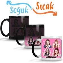 Baskı Dükkanı Blackpink 01 Sihirli Kupa Bardak Porselen