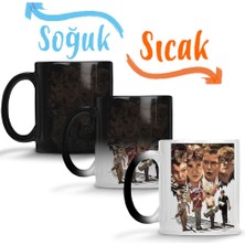 Baskı Dükkanı Stand By Me (2) Sihirli Kupa Bardak Porselen