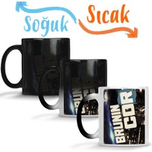 Baskı Dükkanı Tela Brunıncdr Sihirli Kupa Bardak Porselen