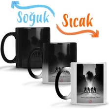 Baskı Dükkanı Caça Fantasmas Sihirli Kupa Bardak Porselen