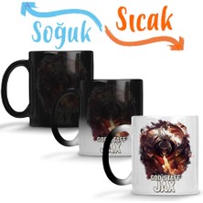 Baskı Dükkanı God Staff Jax Sihirli Kupa Bardak Porselen