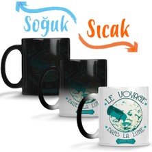 Baskı Dükkanı Viagem Lua Sihirli Kupa Bardak Porselen