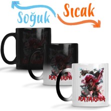 Baskı Dükkanı League Of Legends Katarina Sihirli Kupa Bardak Porselen