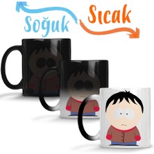 Baskı Dükkanı South Park Eric Cartman 019 Sihirli Kupa Bardak Porselen