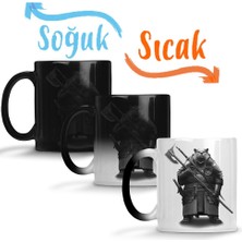 Baskı Dükkanı Ayı Sihirli Kupa Bardak Porselen