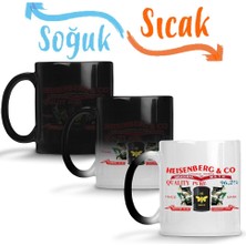 Baskı Dükkanı Breaking Bad Heisenberg Jeans Sihirli Kupa Bardak Porselen