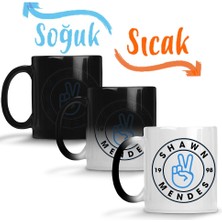 Baskı Dükkanı Shawn Mendes Sihirli Kupa Bardak Porselen