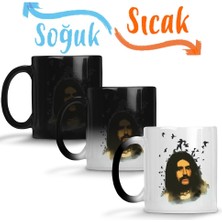 Baskı Dükkanı Barış Manço Sihirli Kupa Bardak Porselen