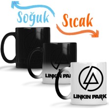 Baskı Dükkanı Linkin Park Sihirli Kupa Bardak Porselen