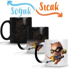 Baskı Dükkanı Teemo Sihirli Kupa Bardak Porselen