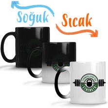 Baskı Dükkanı Crossfit Sihirli Kupa Bardak Porselen