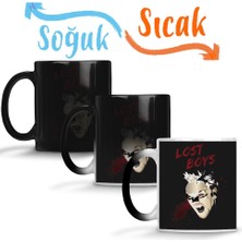 Baskı Dükkanı The Lost Boys Sihirli Kupa Bardak Porselen