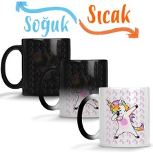 Baskı Dükkanı Unicorn 04 Sihirli Kupa Bardak Porselen