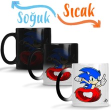 Baskı Dükkanı Sonic Film 03 Sihirli Kupa Bardak Porselen