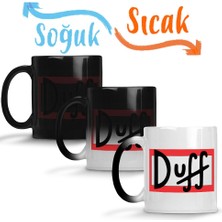 Baskı Dükkanı Duff Sihirli Kupa Bardak Porselen