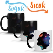 Baskı Dükkanı Universo Sihirli Kupa Bardak Porselen