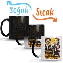 Baskı Dükkanı Pulp Ficition Sihirli Kupa Bardak Porselen