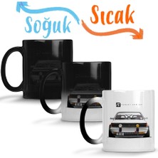 Baskı Dükkanı Volkswagen Gol Quadrado Eurorace Style Sihirli Kupa Bardak Porselen