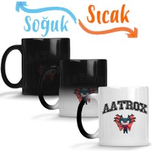 Baskı Dükkanı Aatrox Premmium Sihirli Kupa Bardak Porselen