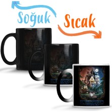 Baskı Dükkanı Mysterious Things Sihirli Kupa Bardak Porselen