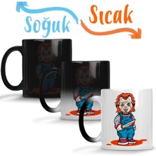 Baskı Dükkanı I Love Hugs Chuck Sihirli Kupa Bardak Porselen