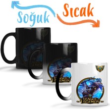 Baskı Dükkanı Riven Lol League Of Legends Sihirli Kupa Bardak Porselen