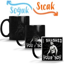 Baskı Dükkanı Khabib Nurmagomedov I Smashed Your Boy Sihirli Kupa Bardak Porselen