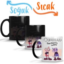 Baskı Dükkanı Cuphead Sihirli Kupa Bardak Porselen