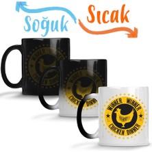 Baskı Dükkanı Pubg Winner Winner Sihirli Kupa Bardak Porselen