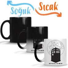 Baskı Dükkanı Better Call The Doctor Sihirli Kupa Bardak Porselen