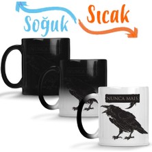 Baskı Dükkanı Nevermore Sihirli Kupa Bardak Porselen