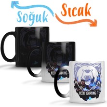 Baskı Dükkanı Garen Deus Rei Sihirli Kupa Bardak Porselen