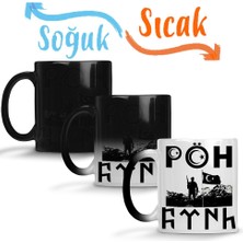 Baskı Dükkanı Pqd Cerbero Militar Sihirli Kupa Bardak Porselen