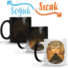 Baskı Dükkanı Piramide Do Farao Sihirli Kupa Bardak Porselen