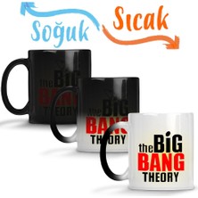 Baskı Dükkanı The Big Bang Theory Sihirli Kupa Bardak Porselen