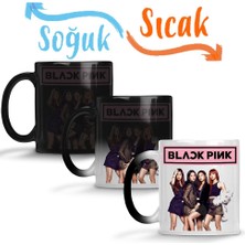 Baskı Dükkanı Blackpink 04 Sihirli Kupa Bardak Porselen