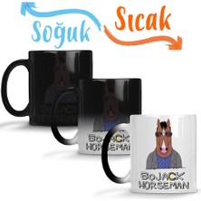 Baskı Dükkanı Bojack Horseman 04 Sihirli Kupa Bardak Porselen