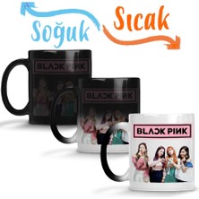 Baskı Dükkanı Blackpink 009 Sihirli Kupa Bardak Porselen