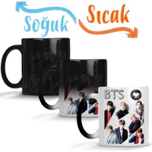 Baskı Dükkanı Bangtan Boys Bts Sihirli Kupa Bardak Porselen