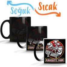 Baskı Dükkanı Juraskate Park Sihirli Kupa Bardak Porselen